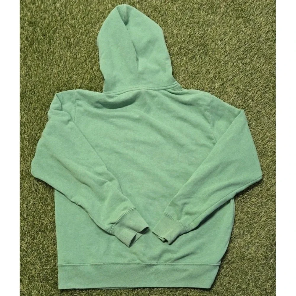 The North Face Men's Large Green Graphic Pullover Hoodie Never Stop Exploring L